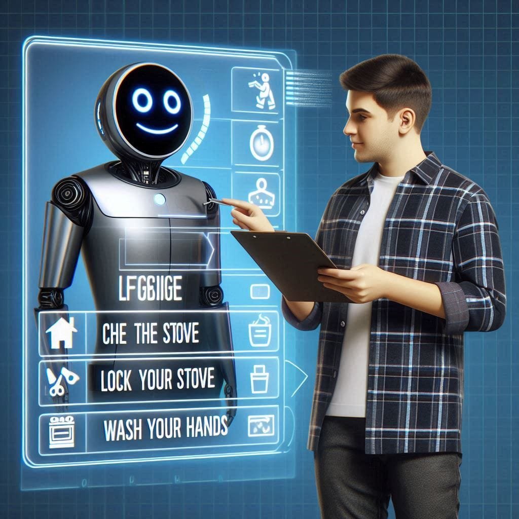 AI monitoring tool tracking OCD symptoms in real-time, providing alerts and insights to help manage compulsive behaviors.