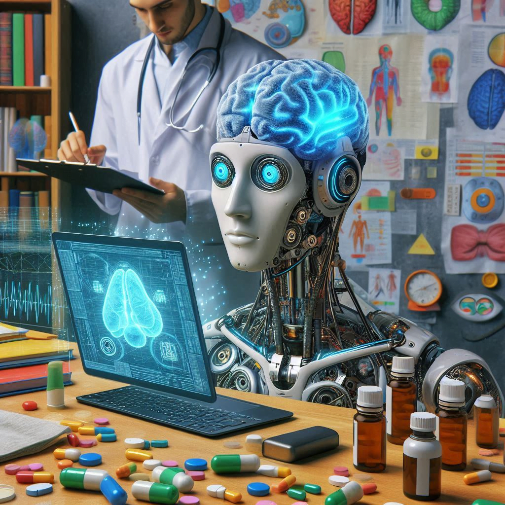 Machine learning algorithms analyzing AI-OCD Treatments plans to provide personalized therapy and real-time progress tracking